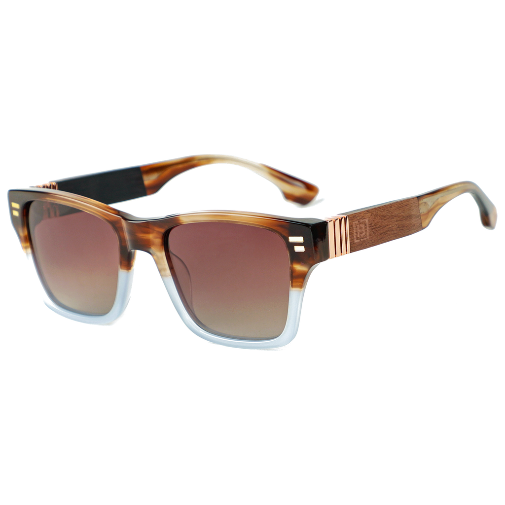 Glover - Acetate & Wood Sunglasses