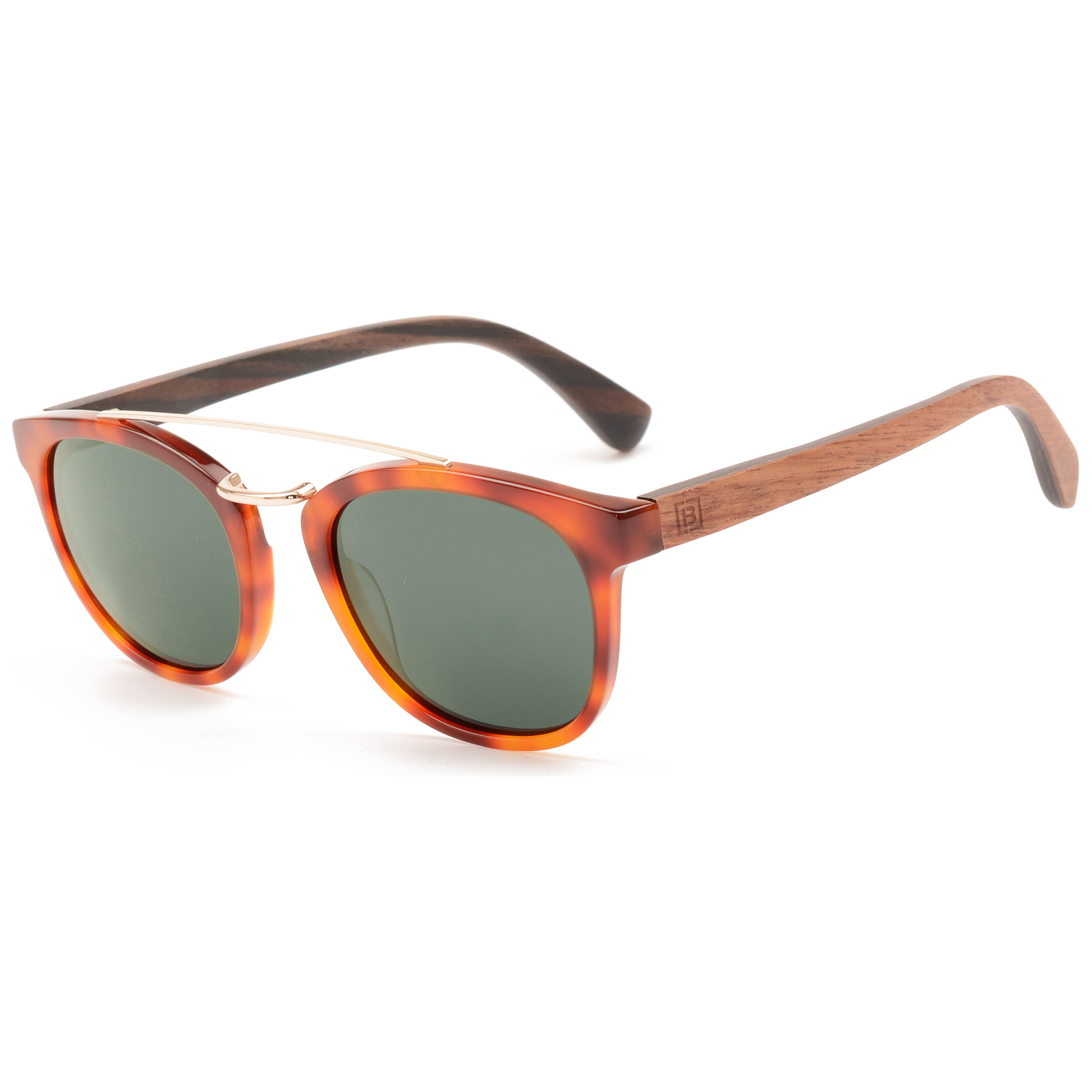 Ari - Acetate & Wood Sunglasses