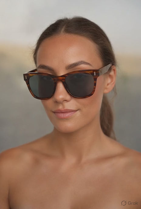 Rockstar - Acetate & Wood Sunglasses