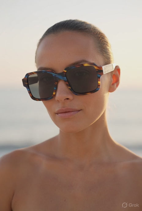 Milano - Acetate & Wood Sunglasses