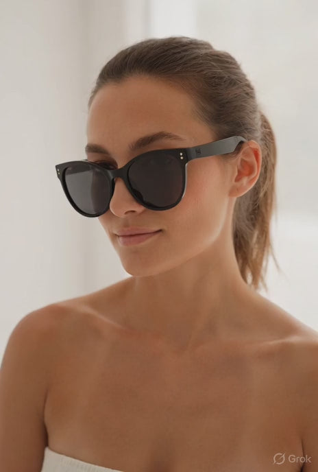 Stella - Acetate & Wood Sunglasses