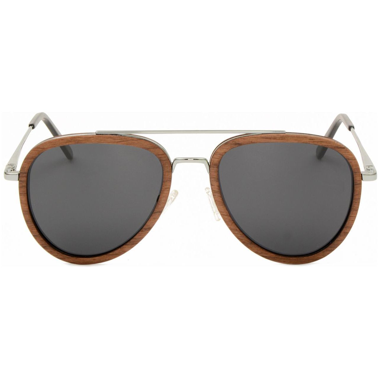 Colonel - Metal & Wood Sunglasses