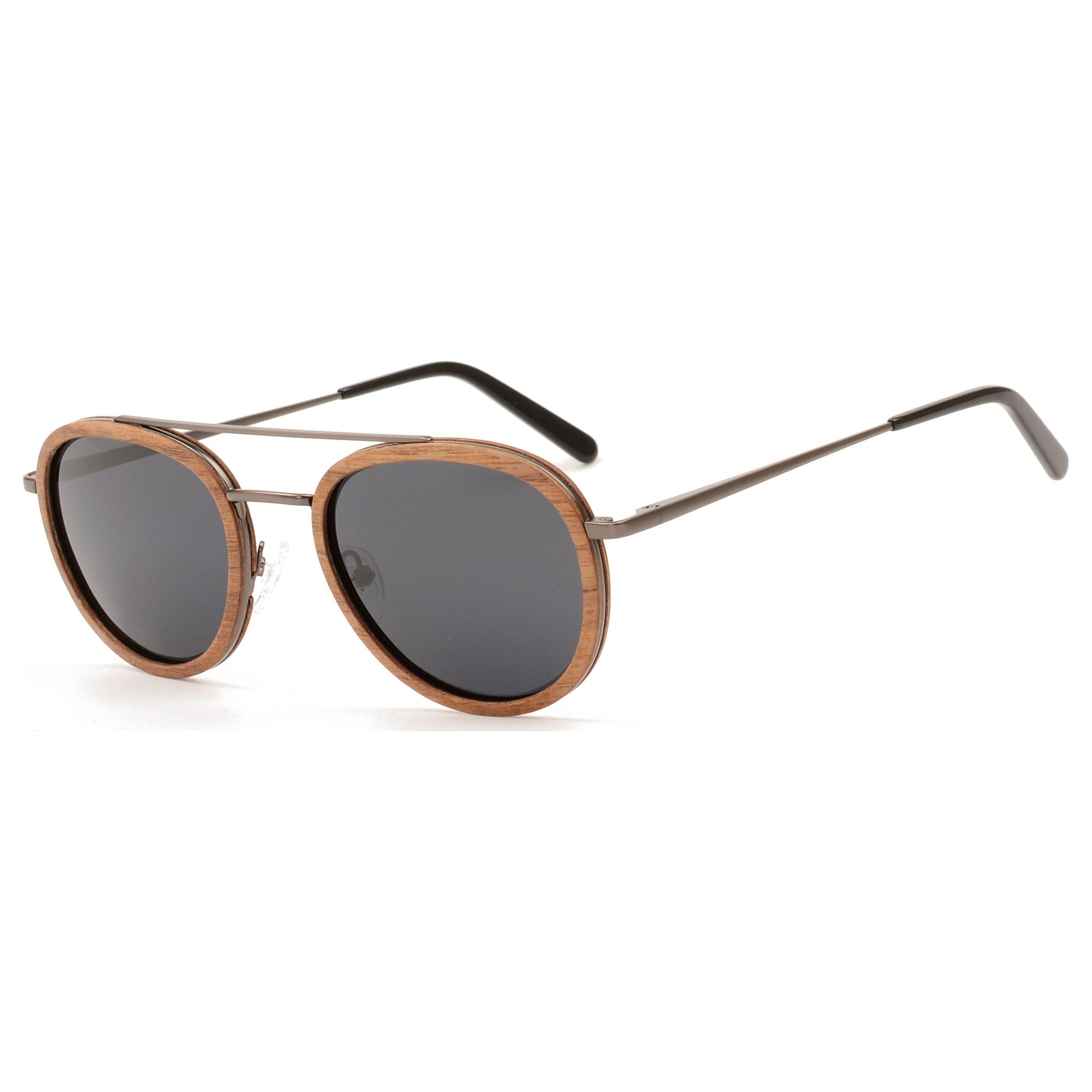O'Hara - Metal & Wood Sunglasses
