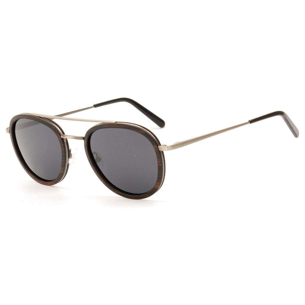 O'Hara - Metal & Wood Sunglasses