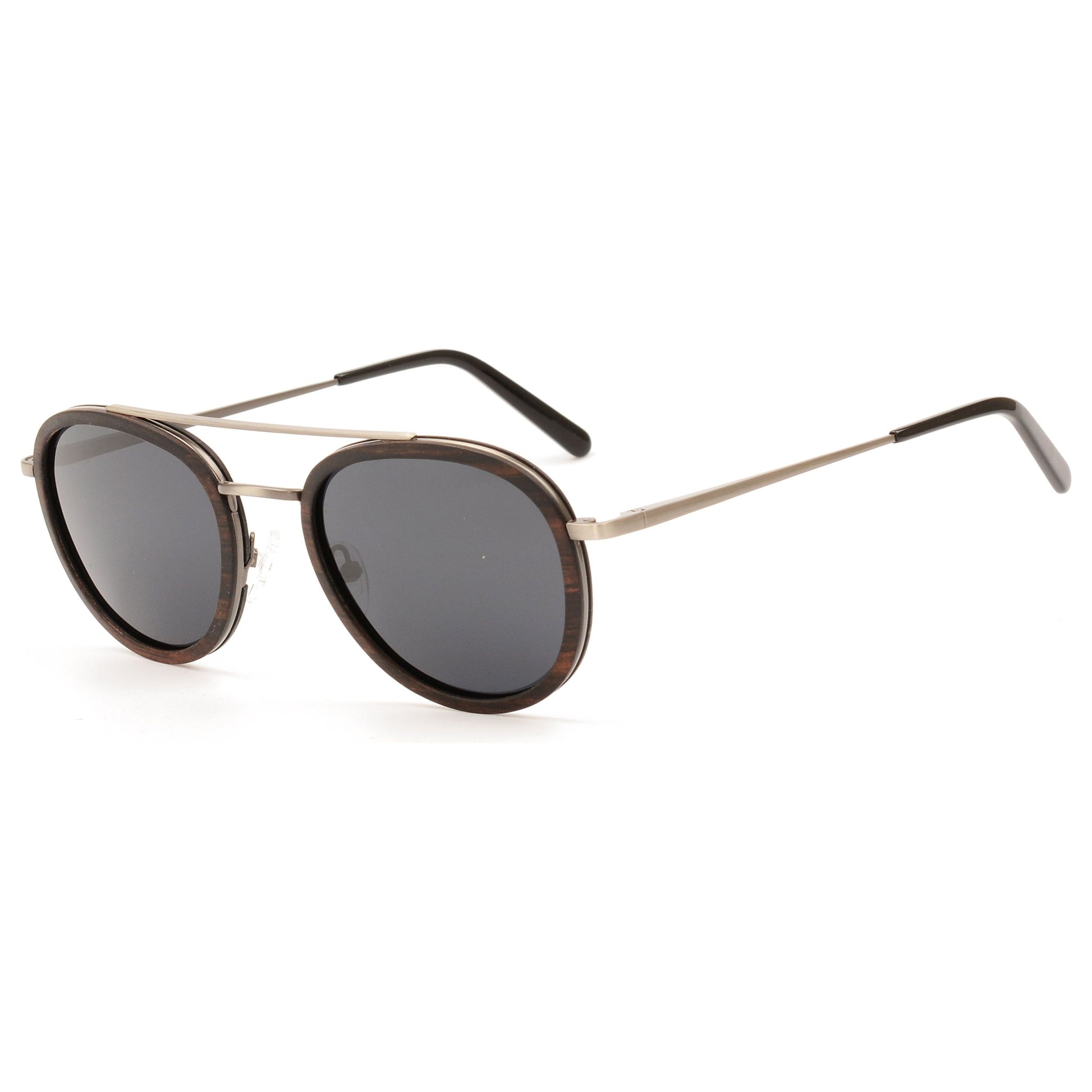 O'Hara - Metal & Wood Sunglasses