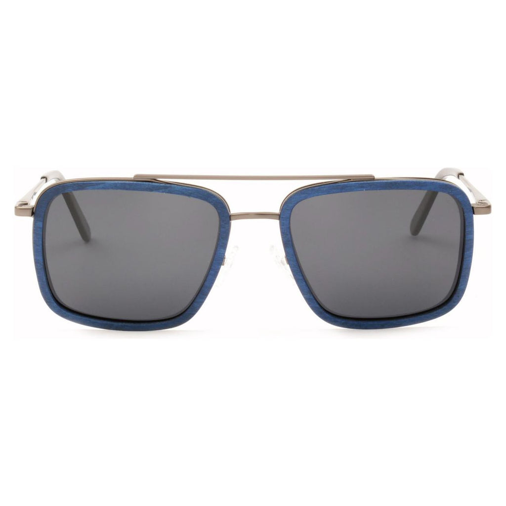 Max - Metal & Wood Sunglasses