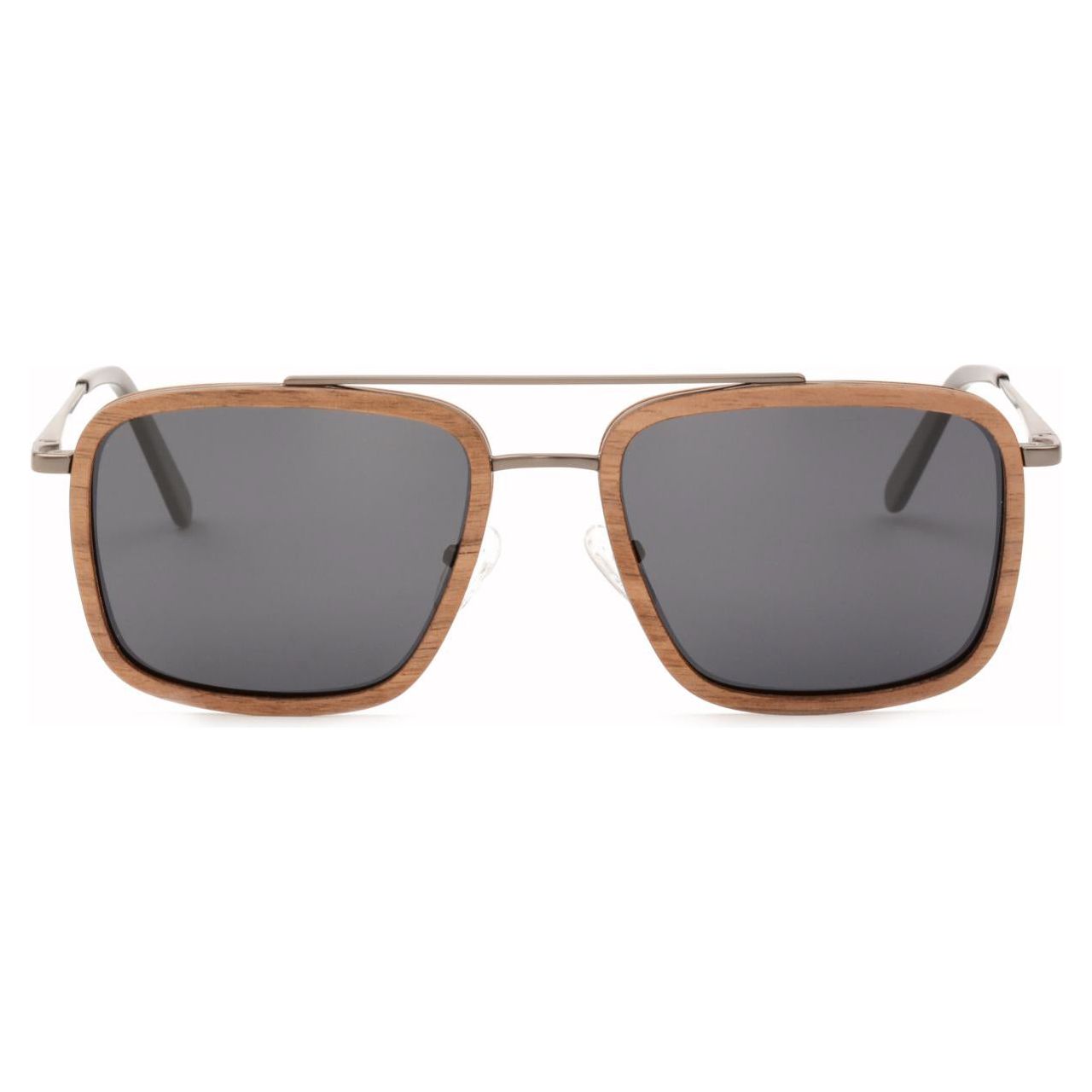 Max - Metal & Wood Sunglasses